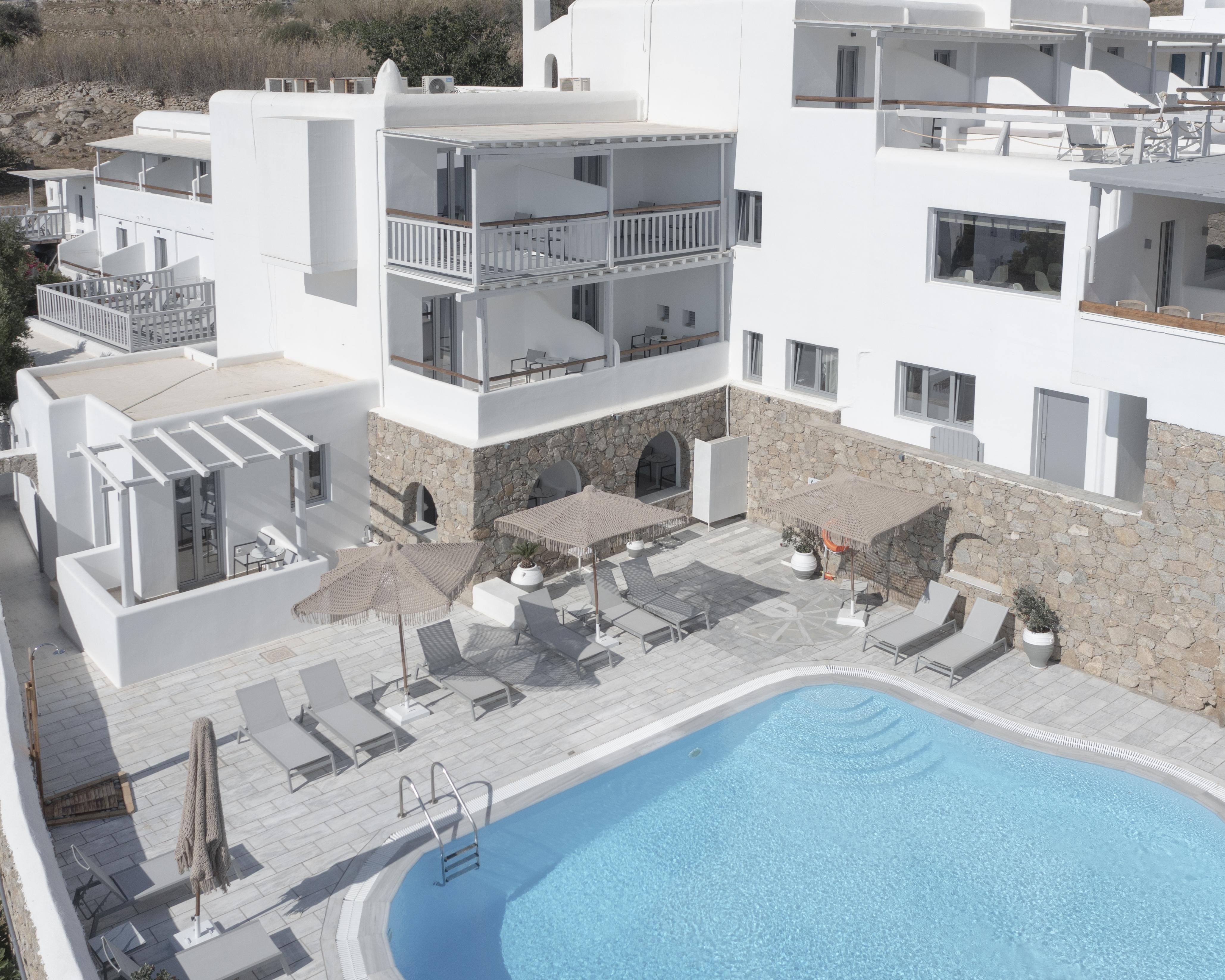 Mykonos Essence Adults Only Hotel Ornos  Luaran gambar