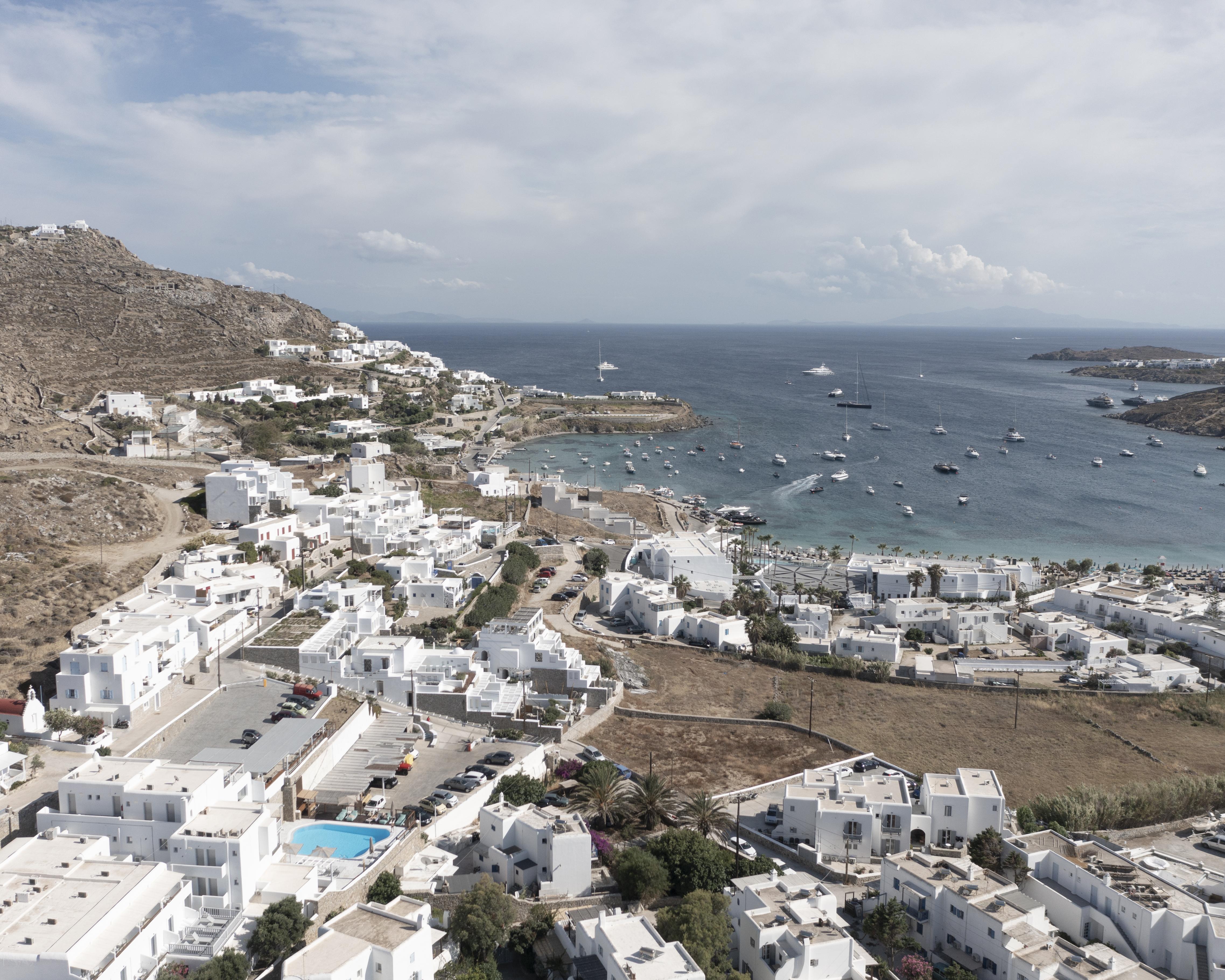 Mykonos Essence Adults Only Hotel Ornos  Luaran gambar