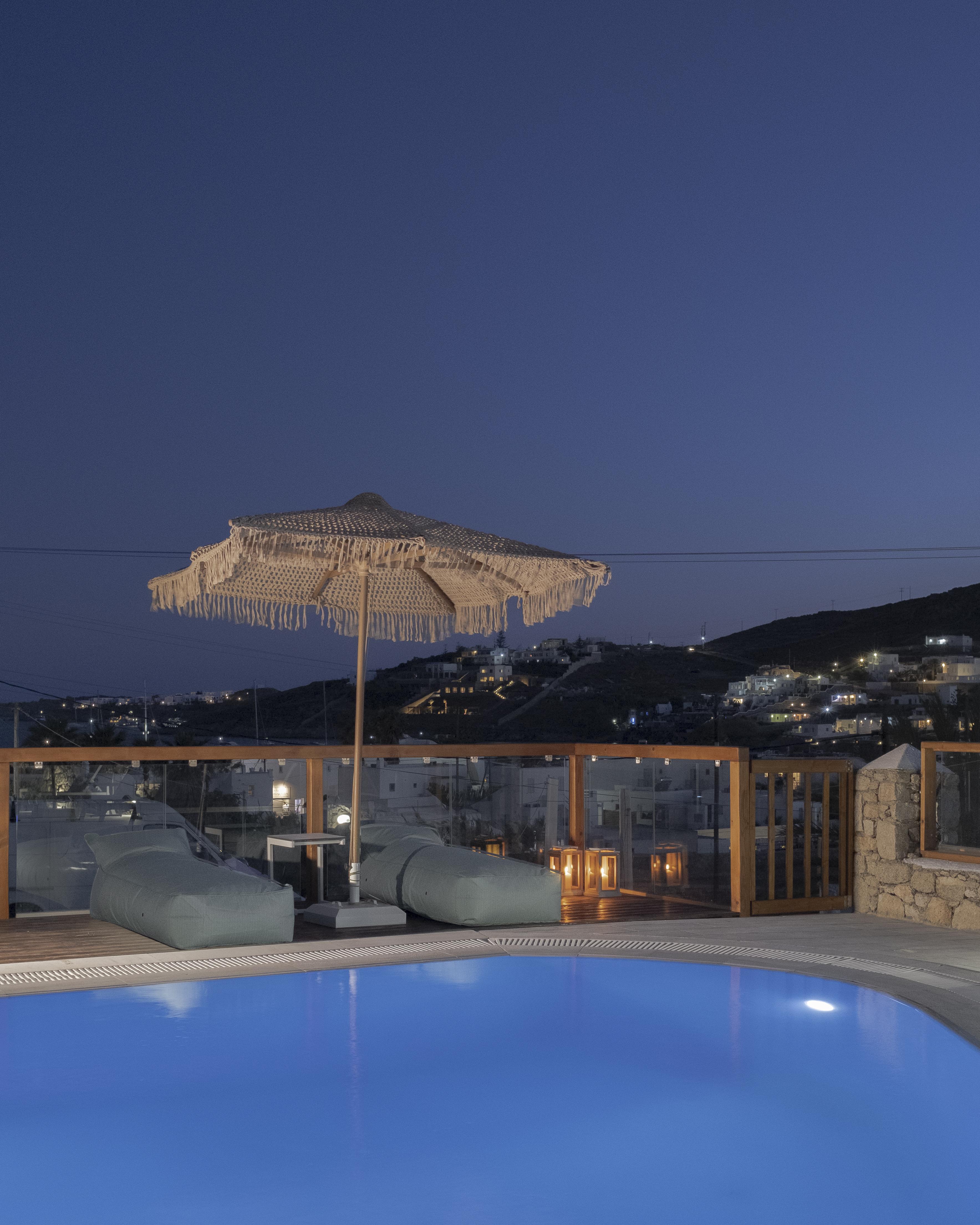 Mykonos Essence Adults Only Hotel Ornos  Luaran gambar
